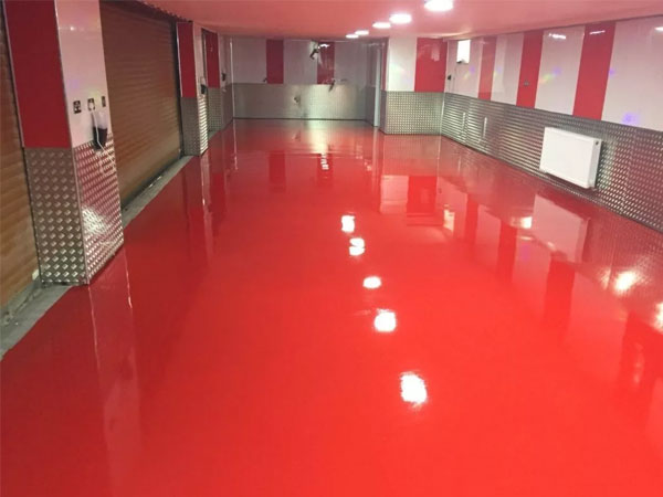 「自流平地坪漆」自流平地坪漆，其實這樣做也很好看。。。